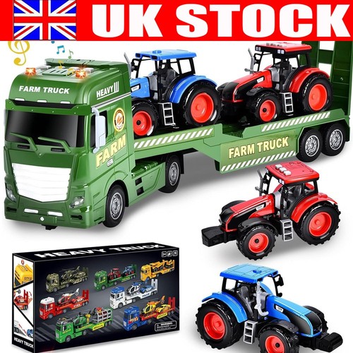 Large farm tractor - large, with