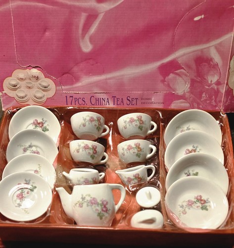17pc vintage china - 17pc,