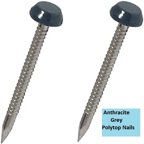Polytop nails plastic headed - plastic,