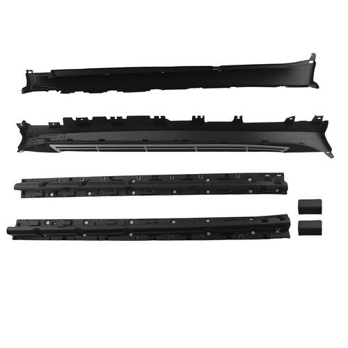 Aluminum nerf bars - aluminum, steps