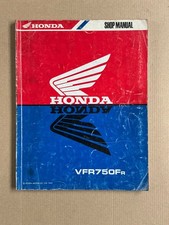 GENUINE HONDA WORKSHOP SUPPLEMENTARY SERVICE MANUAL VFR750F VFR750 R MODEL 1993