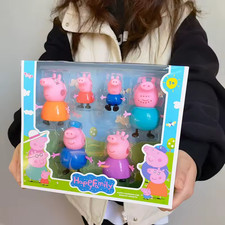 Gioco Peppa Pig - Set Action Figures - Bambini - Regalo con scatola - scegli set