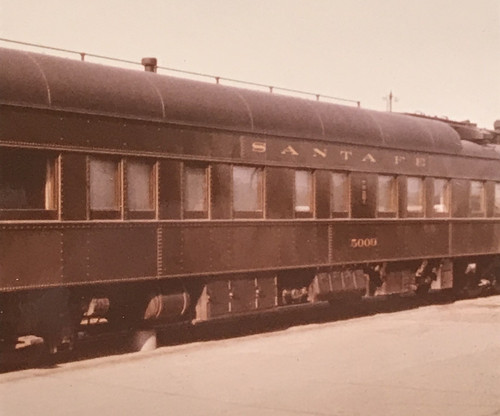 Santa railway atsf 5009 - railway, #5009