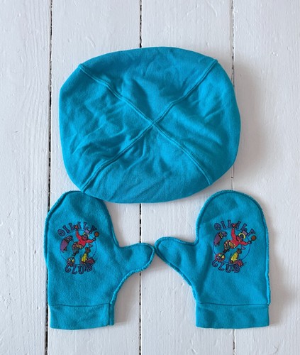 Vintage oilily hat and mittens - vintage,