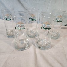 Chang Beer Half Pint Glasses
