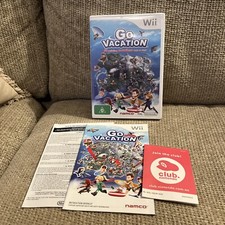 ✅⭐️Go Vacation (Nintendo Wii 2011) - Namco⭐️✅