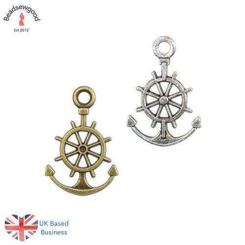 Ships wheel anchor - ships,