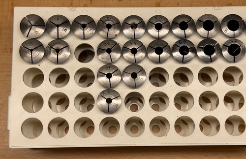 Schaublin collets w12 set - collets,