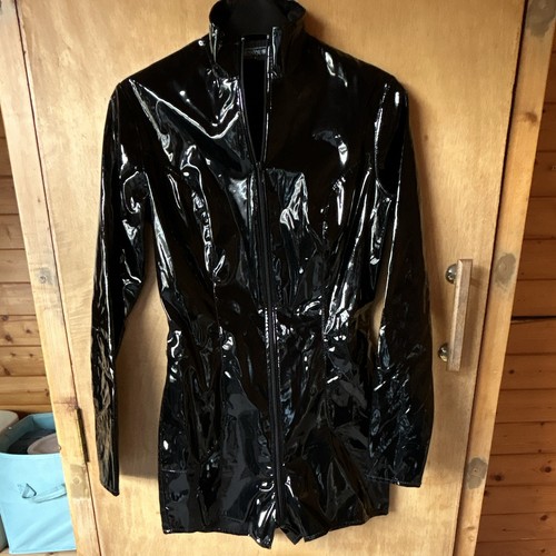 Honour clothing black pvc full - black,