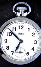 Smiths White Dial Men's Pocket