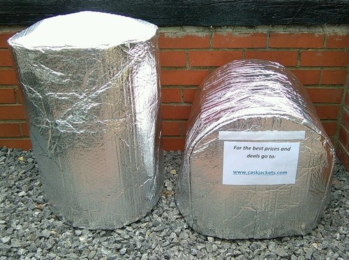 Insulated cask jacket cooler - cask,