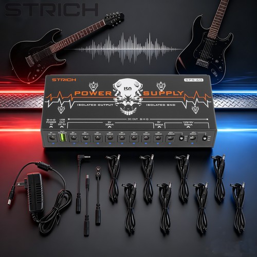 Strich output pedal - 10-dc,