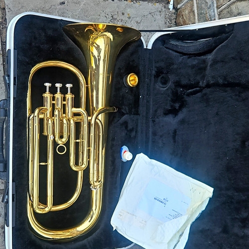 Baritone horn gear4music - baritone, bb
