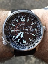 W1 - CITIZEN PROMASTER AIR 'NIGHTHAWK' ECO-DRIVE PILOT / AVIATOR STYLE WATCH