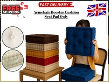 Booster Cushion Seat Pad for Elderly & Adult Armchair & Tufted Chair Seat Pad UK