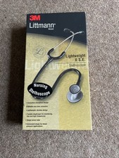 Classic Stethoscope 3M Littmann Lightweight II S.E. 71cm Black 2450