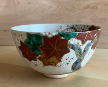Matcha tea bowl sakura - bowl,