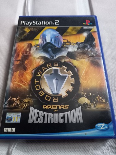 Ps2 game robot wars arenas - game,