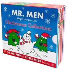 Mr Men and Little Miss Christmas Collection 14 Books Box Set Childrens Book Pack