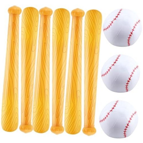 Pack inflatable bat set - 9,