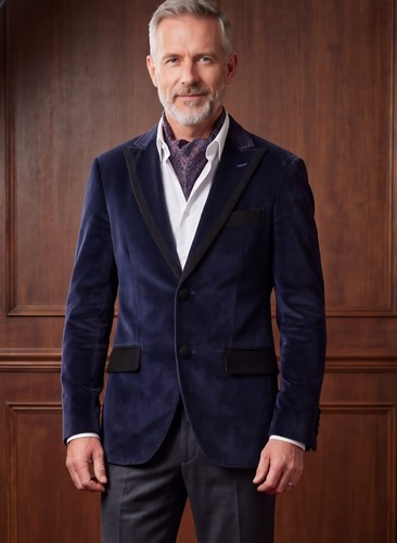 Holland esquire velvet - esquire, velvet/smoking