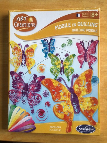Quilling butterflies hanging - butterflies,