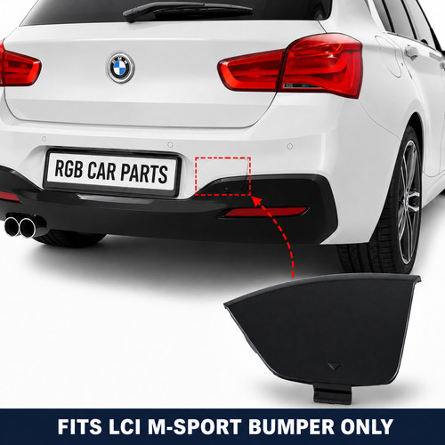 Rear tow hook cover - rear,