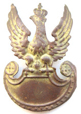 WWl WW1 Poland Polish Army Military Eagle Hat Cap Badge (Y24-11)