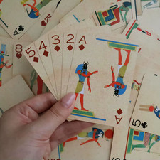 Ancient Egypt Gods Cat Playing