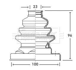 Borg beck bcb2679 front - beck, cv