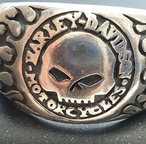 Harley davidson ring silver - harley,