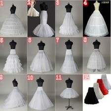 RULTA Wedding Petticoat Bridal Hoop Hoopless Crinoline Skirt Prom Underskirt M1
