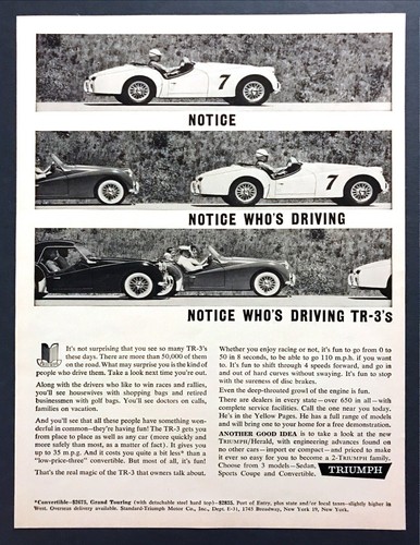1961 triumph grand - 1961, tr-3