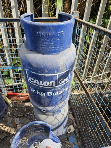 Empty calor gas - x,