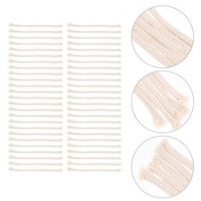 50pcs Cotton Wick Labs Alcohol Burner Wick Kerosene Oil Light Tool oil lamp wick