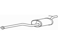 Centre Exhaust Middle Silencer