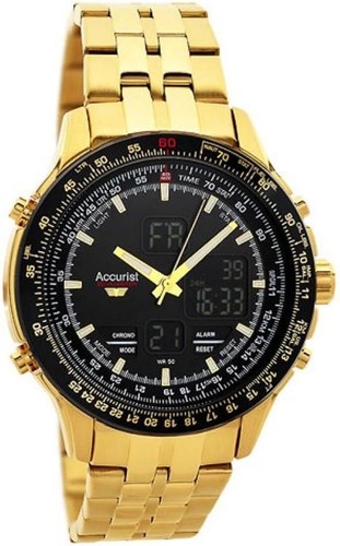 Accurist mens dual display - mens,