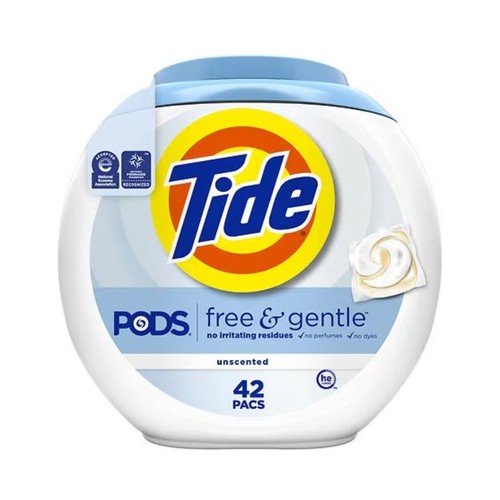 Tide pods free and - tide,