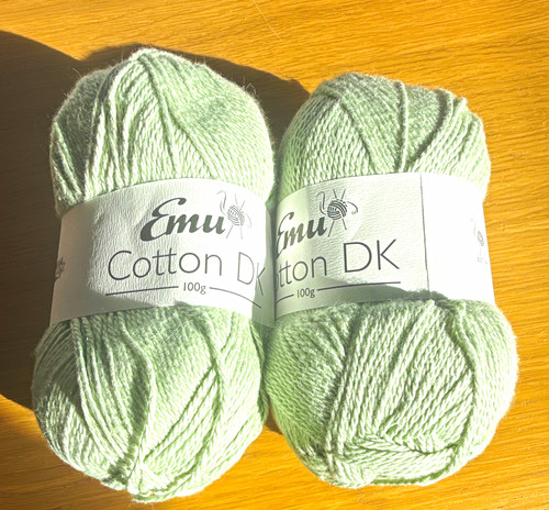 Emu cotton yarn 2x100g - dk,