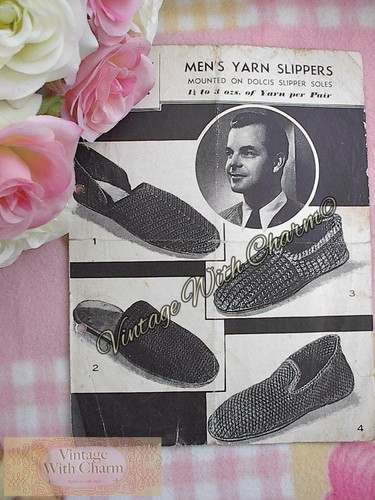 Vintage 1940 mens yarn - 1940's,
