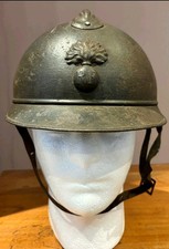 Original WW1 French Colonial Infantry M15 ‘Adrian’ Helmet #B