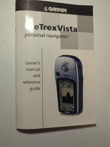 Garmin etrex vista manual - garmin,