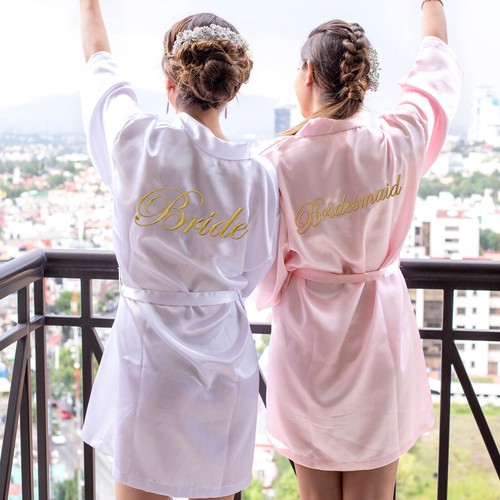 Bridesmaid robes wedding - robes,