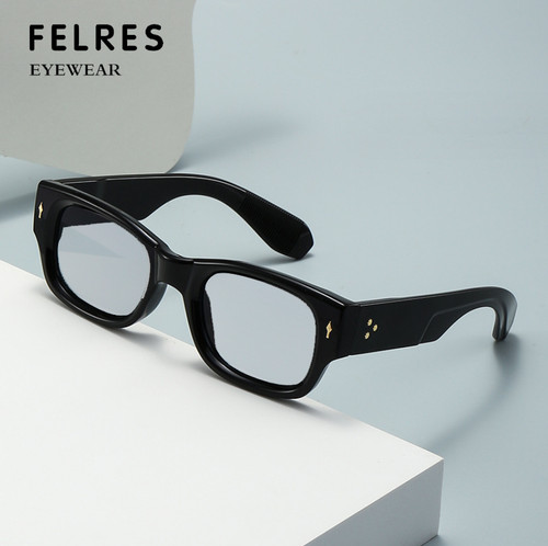 Square thick frame blue light - square,