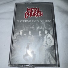 Blessing in Disguise - Metal Church (Cassette 1989 Elektra Record) Out Of Print!