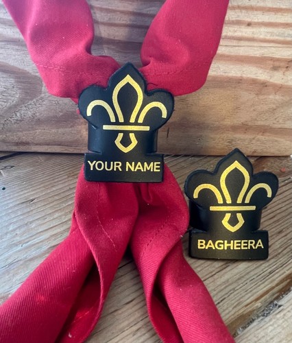 Personalised leather scout - leather,