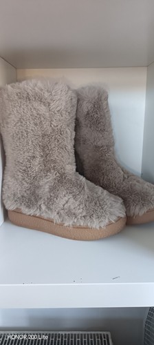 Zara girls women faux fur - faux, yeti