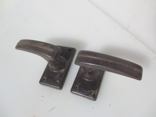 Vintage bakelite lever door - vintage,