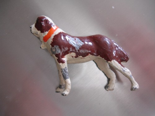 Vintage lead painted - lead,