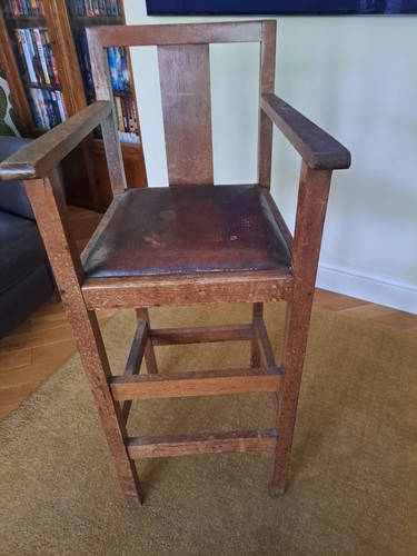 Vintage high stool - vintage, 1950s